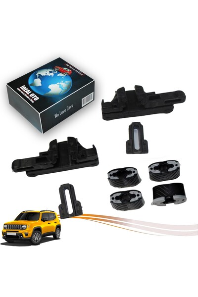 İDEAL OTOMOTİV Jeep Renegade İçin Sunroof Braket Badem Tamir Seti Sol & Sağ 7...