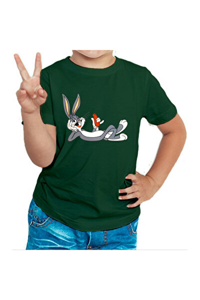 oneagılyazı Dizajn Bugs Bunny - Dete T-shirt Štampano