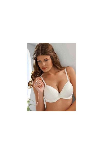 Le Jardin 9700 Soft Cup White Bra-80