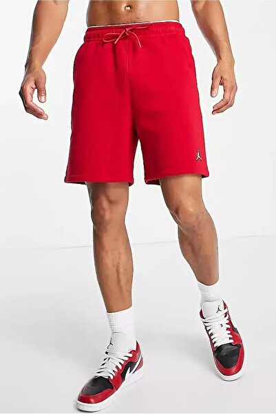 Nike Air Jordan Brooklyn Fleece Erkek Kırmızı Spor Şort