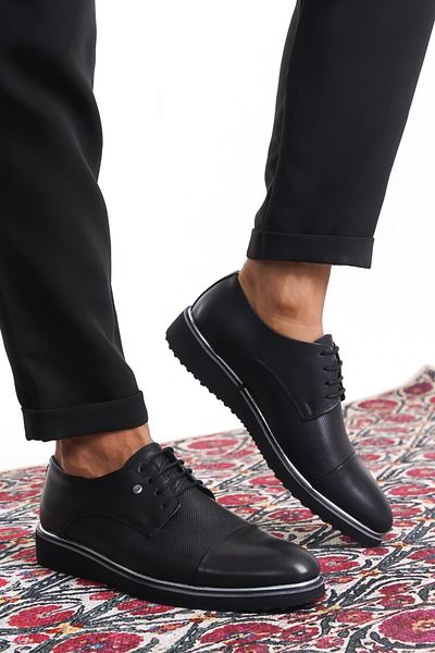 depderi Classic Patent Leather Men's Shoes - Suitable for Groom's Suit and Suit