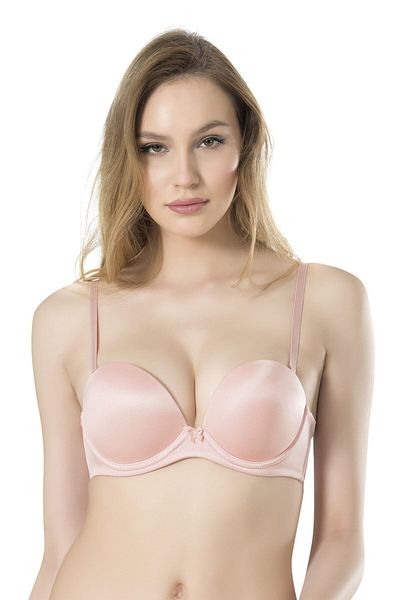 Fabony 3040 Sutien simplu fără bretele cu căptușeală dublu de bază