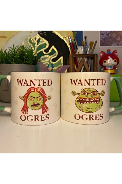 westartic Shrek ve Fiona 2'li Kupa