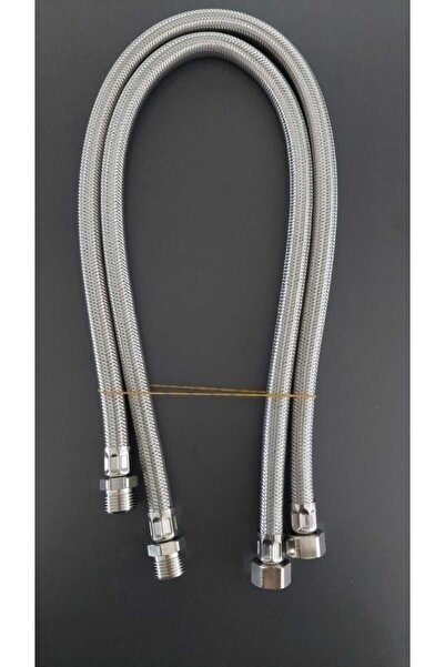 Arçelik 9170100088 Termosifon Şebeke Suyu Bağlantı Hortumu 80cm Paslanmaz 2 A...