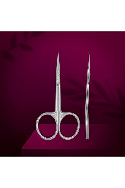 STALEKS EXCLUSIVE 21 TYPE 2 Profesyonel Kancalı Tırnak Eti Makası (Magnolia)-...