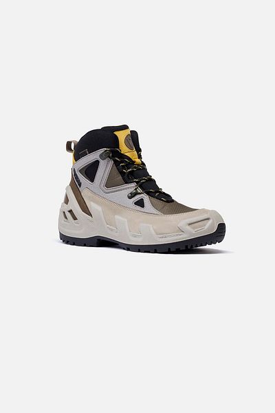 Vaneda 1153 V-Clutch Pro Mid Drytex Waterproof Nubuck Gray Khaki Men's Boots