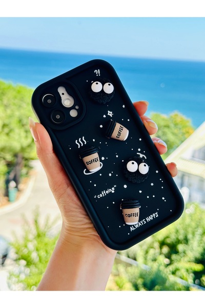 Go Aksesuar حافظة سيليكون مرنة بتصميم خاص متوافق مع هاتف Iphone 12 و12 Pro