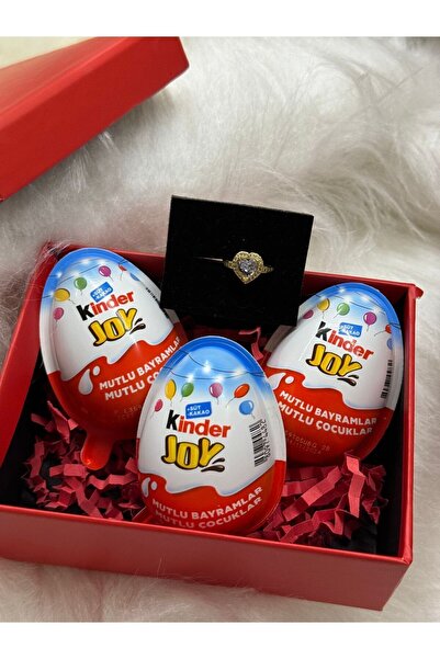 Hediyedukkani Kinder Joy Için De Yüzük Hediye Kutusu