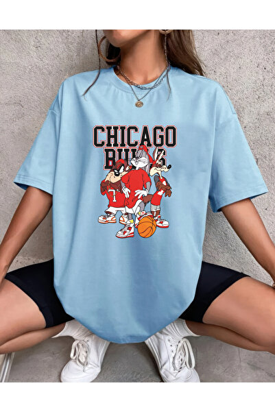 oneagılyazı CHICAGO BULLS Футболка з великим принтом