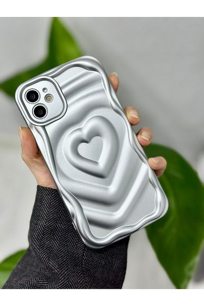 Go Aksesuar حافظة سيليكون غير لامعة ثلاثية الأبعاد متوافقة مع هاتف iPhone 12