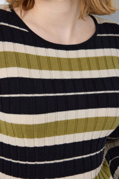 Noisy May Model NMANNY O-Neck Knit Forward DD LS