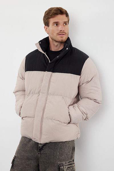 Cream colored winter coat discount
