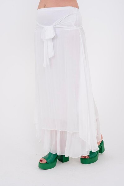 Park Moda 6087 LAYER SILK SKIRT