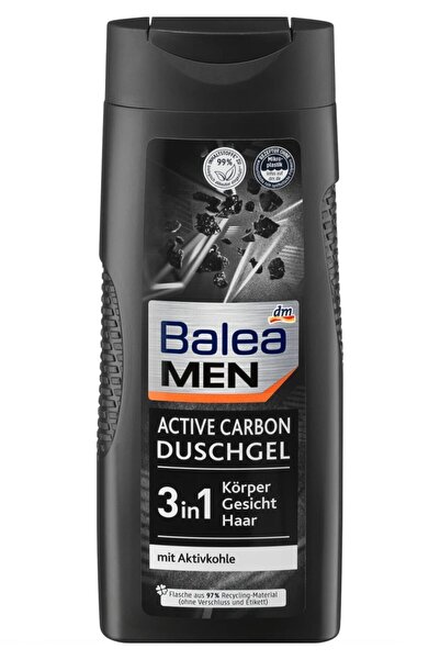 BALEA MEN AKTİF KARBON 3 Ü 1 ARADA VÜCUT YÜZ SAÇ 300 ML