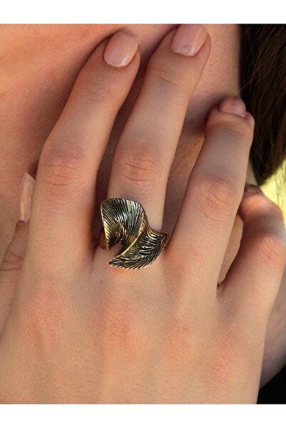 esha خاتم نسائي حلزوني عتيق قابل للتعديل - euy1250