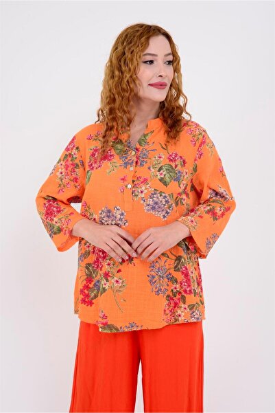 Park Moda 15455-3 Сорочка з візерунком Ortanca