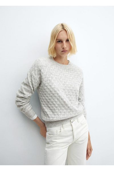 MANGO Woman Lureks Detailed Sweater