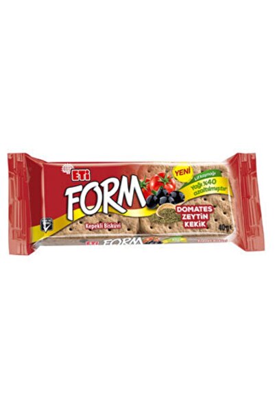 Eti Form Domates Zeytin Kekikli Kepekli Bisküvi 40g 5 * Adet