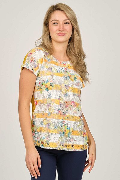 Sistas Bluză de damă cu modele florale 6690372 Galben