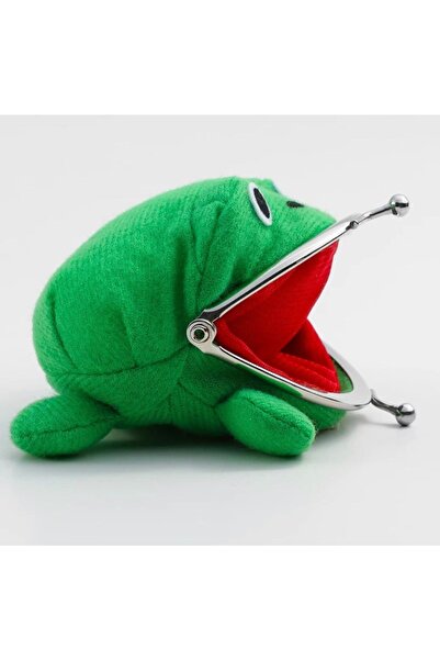 Happystore Πορτοφόλι βελούδινο με μοτίβο βάτραχου Anime - Πορτοφόλι με κέρματα χαριτωμένο και μπρελόκ