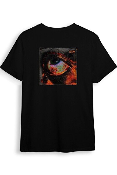 The Baski Unisex dizajn crnih očiju, kratki rukav Štampano T-shirt