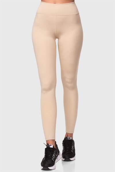 Superstacy Leggings sport din nurcă cu talie înaltă Popi