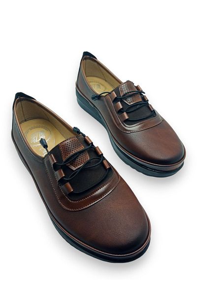 MAGIC SHOES Γυναικεία Καφέ Ολόκληρα Ορθοπεδικά Casual Παπούτσια
