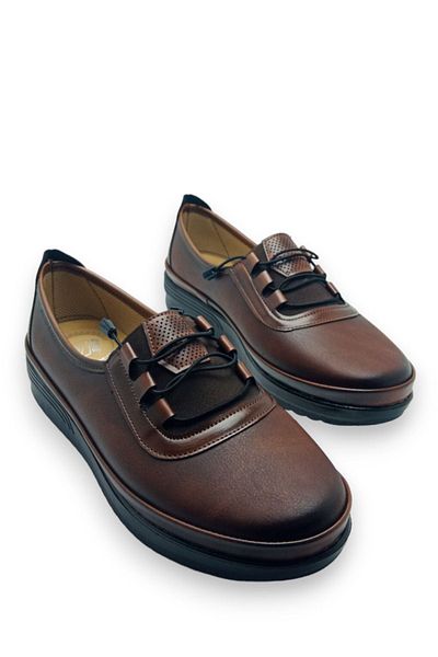 MAGIC SHOES Γυναικεία Καφέ Ολόκληρα Ορθοπεδικά Casual Παπούτσια