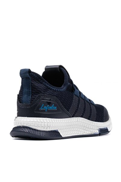 MAGIC SHOES Unisex Çocuk Lacivert Beyaz Spor Ayakkabı