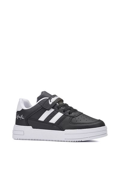 MAGIC SHOES Unisex Black White Cold Resistant Seasonal Children's Sports Shoes