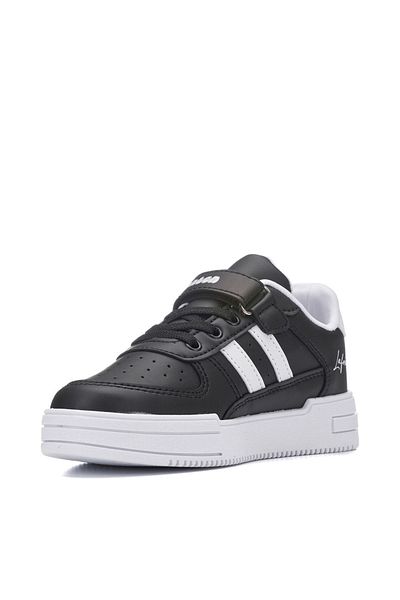 MAGIC SHOES Unisex Black White Cold Resistant Seasonal Children's Sports Shoes
