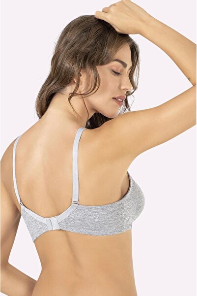 AteşGiyim Χτενισμένο βαμβακερό σουτιέν χωρίς σύρμα χωρίς σφουγγάρι