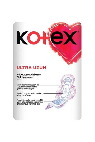 Kotex Ultra Quadro Super Eco Long 18Pcs*6 Pieces