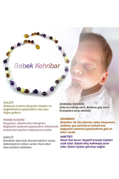 OSMANLI DEĞERLİ TAŞ Sertifikalı Kehribar-ametist-pembe Kuvars-havlit-kalsit-d...