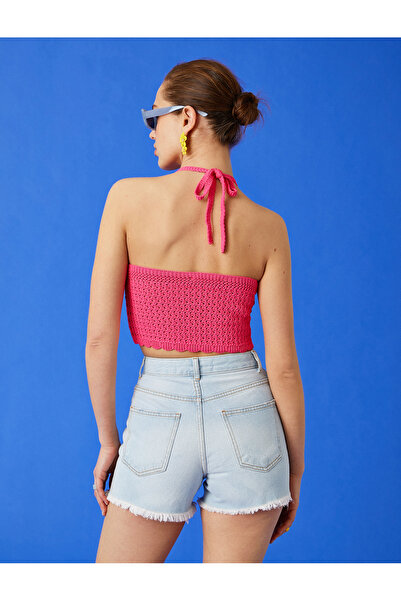 Koton Kötött részlettel kötőfék nyakú akvárium