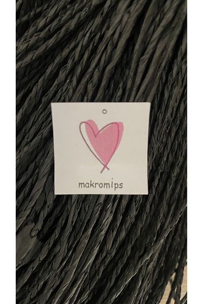 Makromİps LUX PREMIUM Kraft Hob Rope 2 mm 50gr - Hand Knitted Packaging and Decoration Multi-Purpose