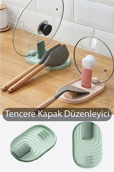 Emofom Pot Lid Organizer Kitchen Organizer
