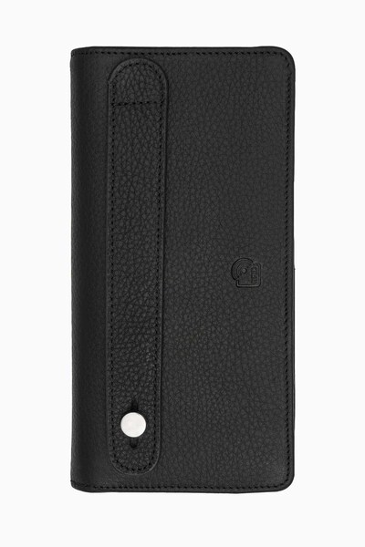 OKAVANGO Suport pentru carduri politicoase unisex din piele naturală - portof...