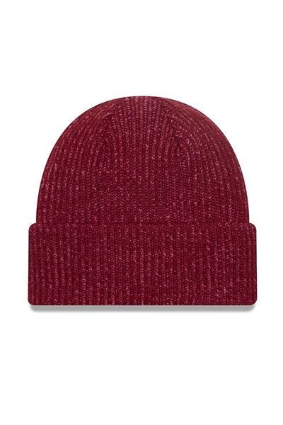 NEW ERA LA Dodgers Marl Wide Cuff Claret Red Beret 60427217