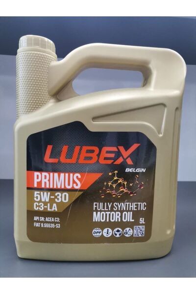 Lubex Primus C3-la 5w/30 5 Lt Tam Sentetik Motor Yağ(2023)