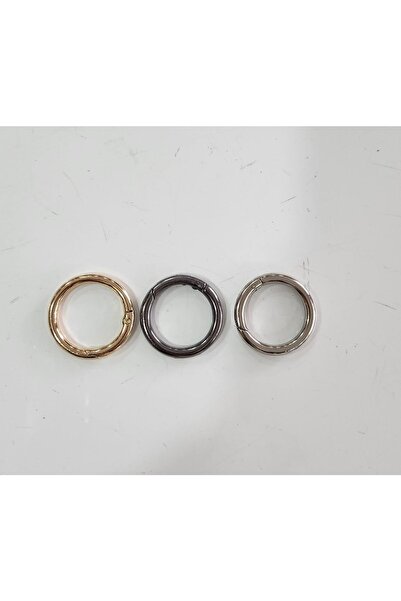 fundahobi حلقة زنبركية أنثراسايت - 33 مم (4 قطع)