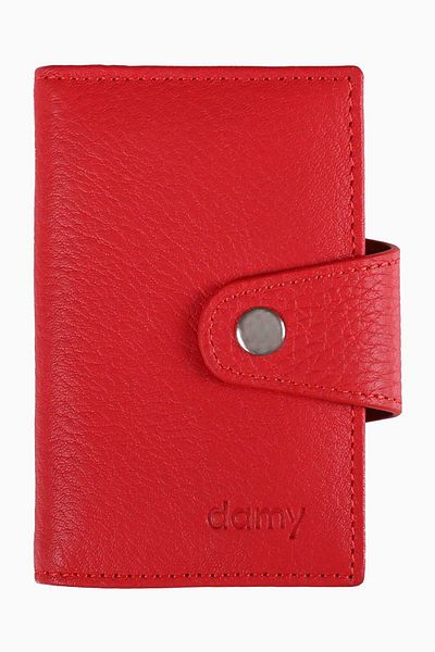 OKAVANGO Genuine Leather Unisex Card Holder - Men's and Women's Wallet, Polite Model 415