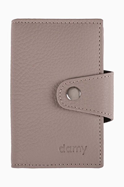 OKAVANGO Ανδρική και γυναικεία θήκη κάρτας πορτοφολιού Unisex από γνήσιο δέρμ...