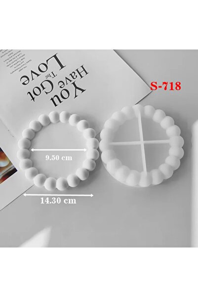 AnkaHobiMarket Mum Tabanlık No:2 Silikon Kalıp (S718)