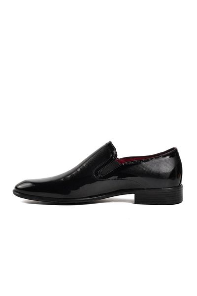 Pierre Loti 9767 Black Patent Leather Inside and Outside Genuine Leather Men's Classic Shoes
