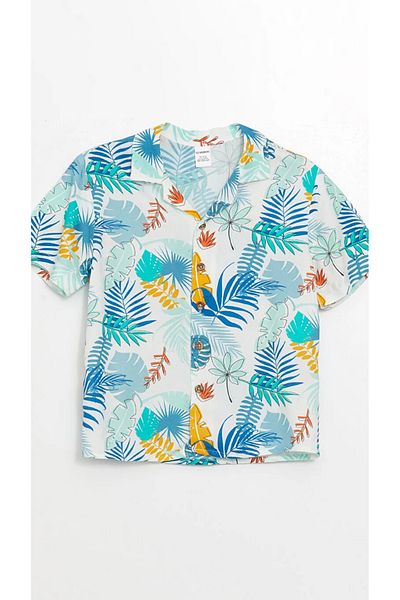 LC Waikiki LCW Baby Resort - Printed Short Sleeve Shirt for Baby Boy