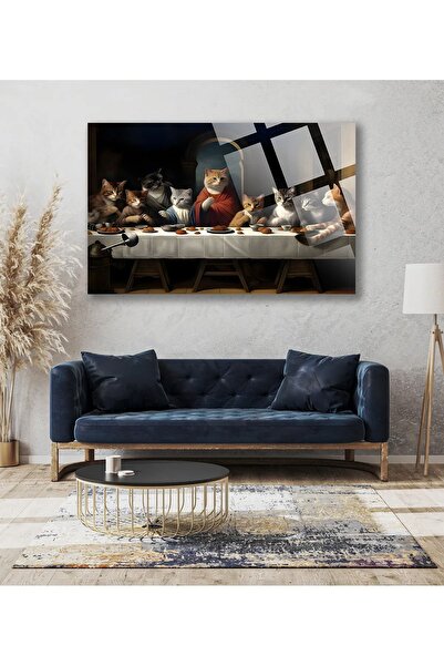 TAULART Tablă de lux din sticlă temperată de înaltă rezoluție, rezistentă la ...