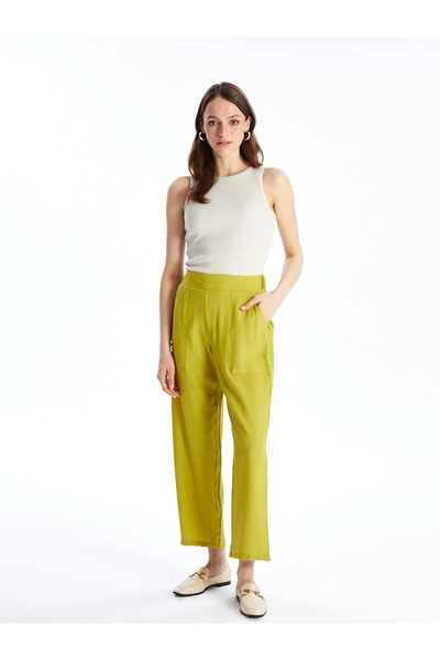 LC Waikiki Lcwaikiki Basic Women's Crew Neck Solid Tank Top by Ozyeka Özyeka