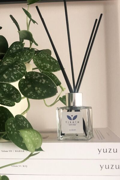 tikala Bambu Çubuklu Oda Kokusu Okyanus 50 Ml Ocean Reed Diffuser 2'li