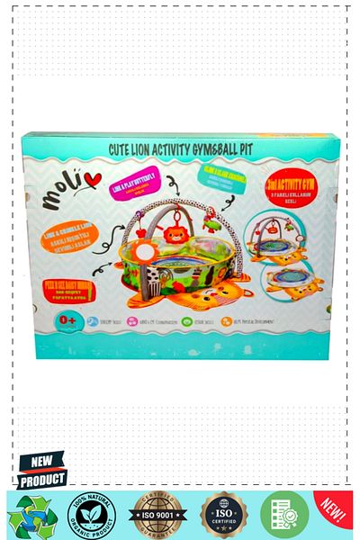 OMZ MOL-062 MOL-093 - Play Mat with Ball Pool with 2 Assortment, 1 Gram Girl and Boy Game